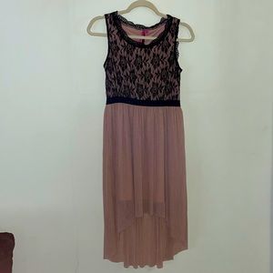 Boohoo high-low dress